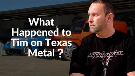 <b>Tim</b> <b>Donelson</b>. . What happened to texas metal tim donelson